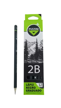 Lapiz Negro 2B/2H/4B Pizzini - comprar online