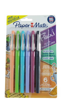 Boligrafos Paper Mate Flair Con Perfume