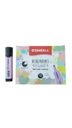 Resaltador Simball violeta pastel - comprar online