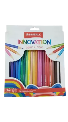 Lápices de colores Simball Innovation x24 - comprar online
