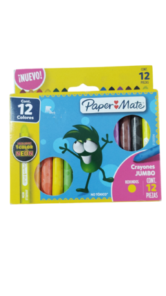 Crayones Paper Mate Jumbo x12
