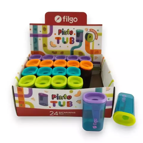 Sacapuntas Filgo con Depósito – Colores Surtidos - comprar online