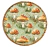 Platos de sitio de papel - FUNGHI - comprar online