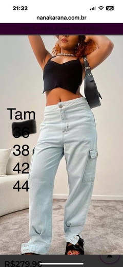 Calça dois bolsos