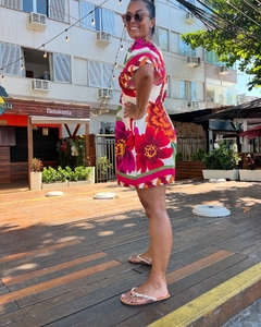 Vestido rosas na internet