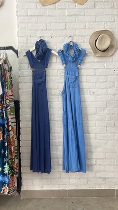 Vestido jardineira estonado - comprar online