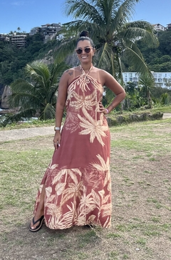 Vestido coqueiro de amarrar - Estilo Livree