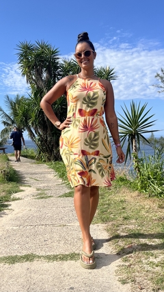 Vestido curto babado na internet
