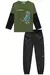 Conjunto de Camiseta em Meia Malha e Calça Jogger em Nylon Aspen LucBoo