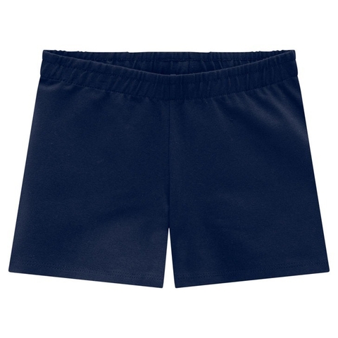 Shorts em Cotton Kyly - Azul Marinho