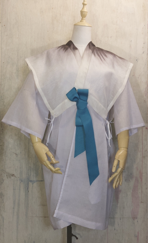 Kimono Trench Nube y Brisa Ceniza