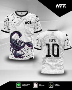ARTE CAMISA INTERCLASSE ESCORPIÃO CDR. - comprar online