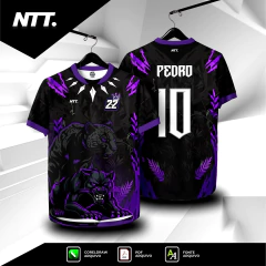 ARTE CAMISA INTERCLASSE PANTERA ROXA CDR.