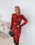 Vestido montaria midi estampa floral - comprar online