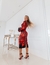 Vestido montaria midi estampa floral - Luana Lamaro Closet