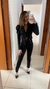 Blazer cropped com botões metalizados - Luana Lamaro Closet