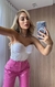 Corselet no Cetim e Renda Francesa - Luana Lamaro Closet