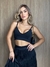 Imagem do Blazer cropped com botões metalizados
