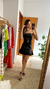 Blusa tomara que caia em courino - comprar online