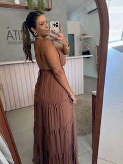 Vestido longo Maria - Felicitá Modas