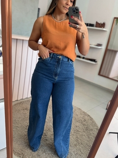 Calça Jeans Wide Leg