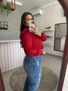 Blazer Red Ombreiras na internet