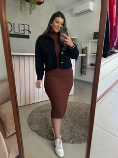 Jaqueta em Suede