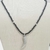 CHOKER DE PEDRAS ÁGATAS C/ PINGENTE DE DENTE CRAVEJADO DE ZIRCÔNIAS