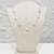 CHOKER 4 PÉTALAS COM ZIRCÔNIA E PÉROLAS - comprar online