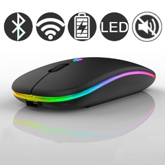 Mouse sem fio via Bluetooth ou USB - comprar online