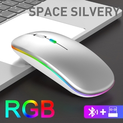 Mouse sem fio via Bluetooth ou USB - JG Shop - Produtos para Casa, Decoração, Escritório, Eletrônicos e Brinquedos.