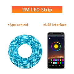 Fita de LED RGB SMD 5050 para TV e Computadores - JG Shop - Produtos para Casa, Decoração, Escritório, Eletrônicos e Brinquedos.