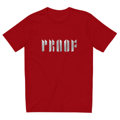 Camiseta justa com modelagem reta masculina