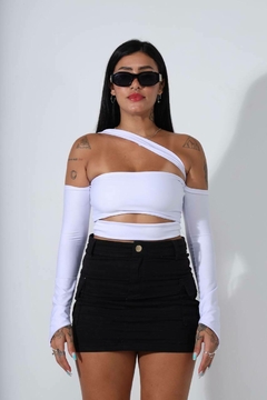 cropped rachel branco - comprar online