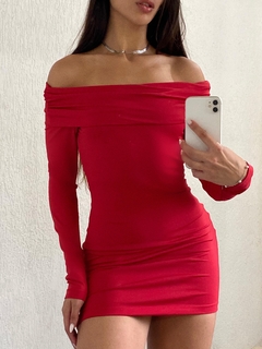 vestido tati vermelho