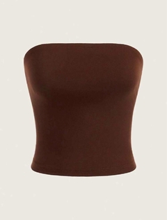 tube top marrom