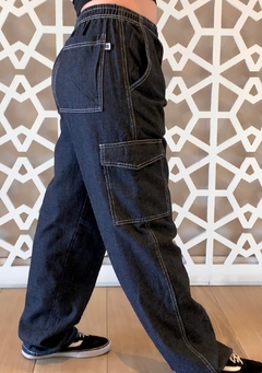 calça cargo jeans modelo 1 - comprar online