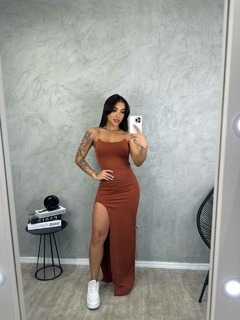 vestido mavi marrom