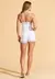 Babydoll Recco de Microfibra Com Renda - Keylla Closet