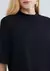 Blusa Feminina Manga Curta Em Ribana - Preto - Keylla Closet