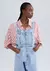 Salopete Jeans Longa Com Fenda - Azul - Keylla Closet