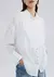 Camisa Feminina Ampla Manga Longa - Off white - comprar online