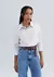 Camisa Feminina Manga Longa Listrada - Rosa