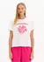 Blusa T-shirt Baby Look Manga Curta na internet