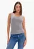 Kit Com 2 Blusas Regatas Em Malha Canelada