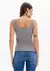 Kit Com 2 Blusas Regatas Em Malha Canelada - loja online