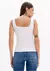 Imagem do Kit Com 2 Blusas Regatas Em Malha Canelada