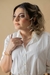 Camisa Feminina Em Tricoline - Branca - comprar online