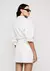Saia Curta Reta Cintura Alta - Off white - comprar online