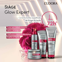 Máscara Capilar Ultra Brilho Eudora Siàge Glow Expert, 250g na internet